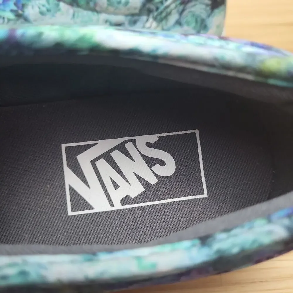 Vans Off‎ The Wall Womens 500714 Multicolor Lace Up Sneaker Shoes Size 8